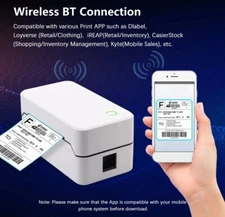 Thermal Label Printer 3 Inch MODEL TDL401 (H) Usb And Bluetooth Connectivity