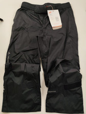 755F VAUDE Women Drop Pants II Regenhose Schwarz 34 / XXS Damen