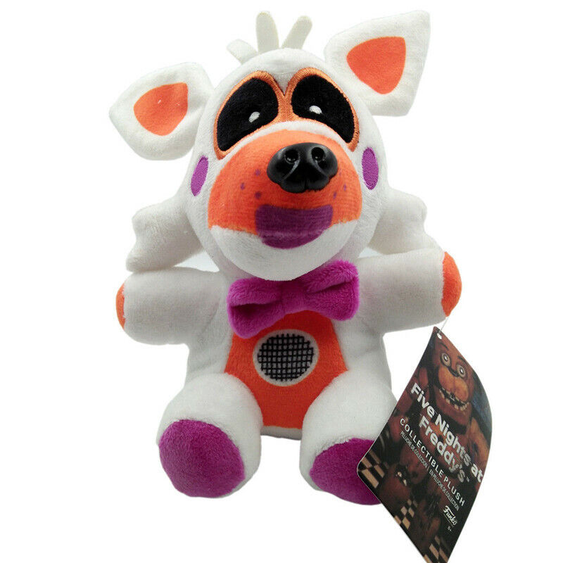 20cm FNAF Lolbit Plush Five Nights at Freddy's Sister Location Toy Doll  Xmas Gifts