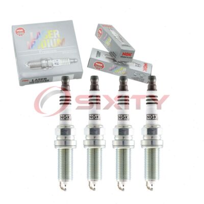 4 pc NGK 95993 DF6H-11B Laser Iridium Spark Plugs for Ignition Wire ne