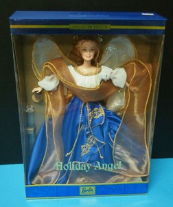 holiday angel barbie collection