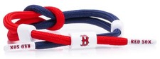 Rastaclat Baseball Boston Red Sox Outfield Knotted Bracelet   Red/White/Blue
