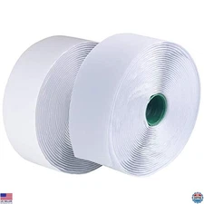 LLPT Heavy-Duty Hook and Loop Tape - 2" x 23' Industrial Strength Indoor/Outdoor