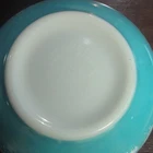 Vintage PYREX 1.5 Qt Bowl Amish Butterprint Turquoise #442 Cinderella
