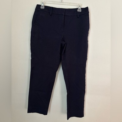 Talbots Cropped Navy Blue Formal SZ 10P Office Career Wear Professional Mature