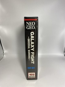 Galaxy Fight Universal Warriors Neo Geo AES US ENGLISH CIB Authentic