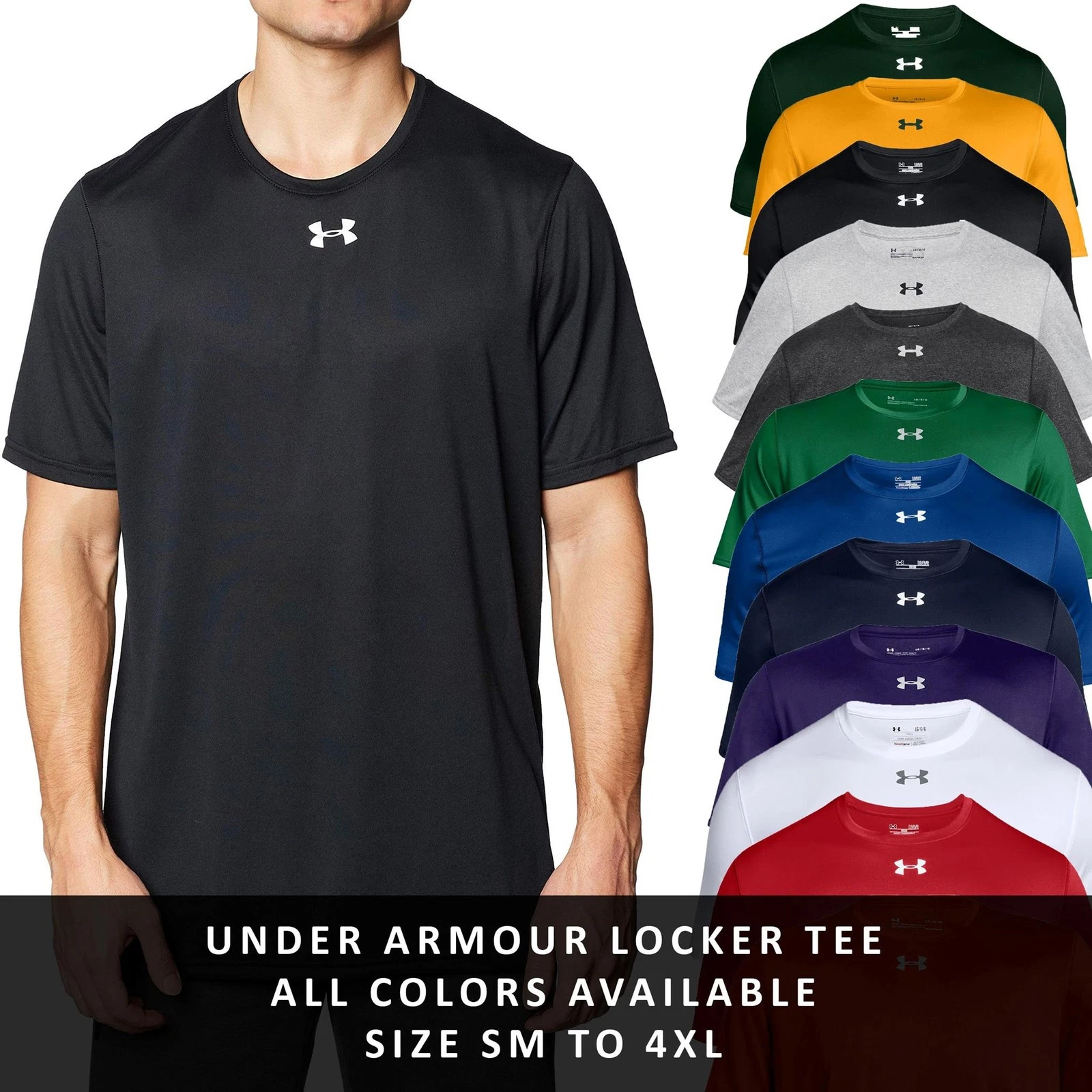 [1305775] Mens Under Armour Athletic Short Sleeve Tech Locker Tee 2.0
Opens in a new window or tab