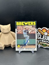 Teddy Higuera Autographed Signed 1986 Topps #347 Brewers IP Auto No COA (JDD)