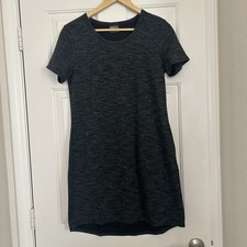 32 Degrees COOL Women’s T-Shirt Dress Size Small Grey Pockets Short Sleeve