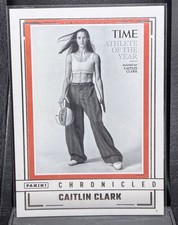 Caitlin Clark 2024 Panini Caitlin Clark Chronicled Snapshots #99 Time Magazine