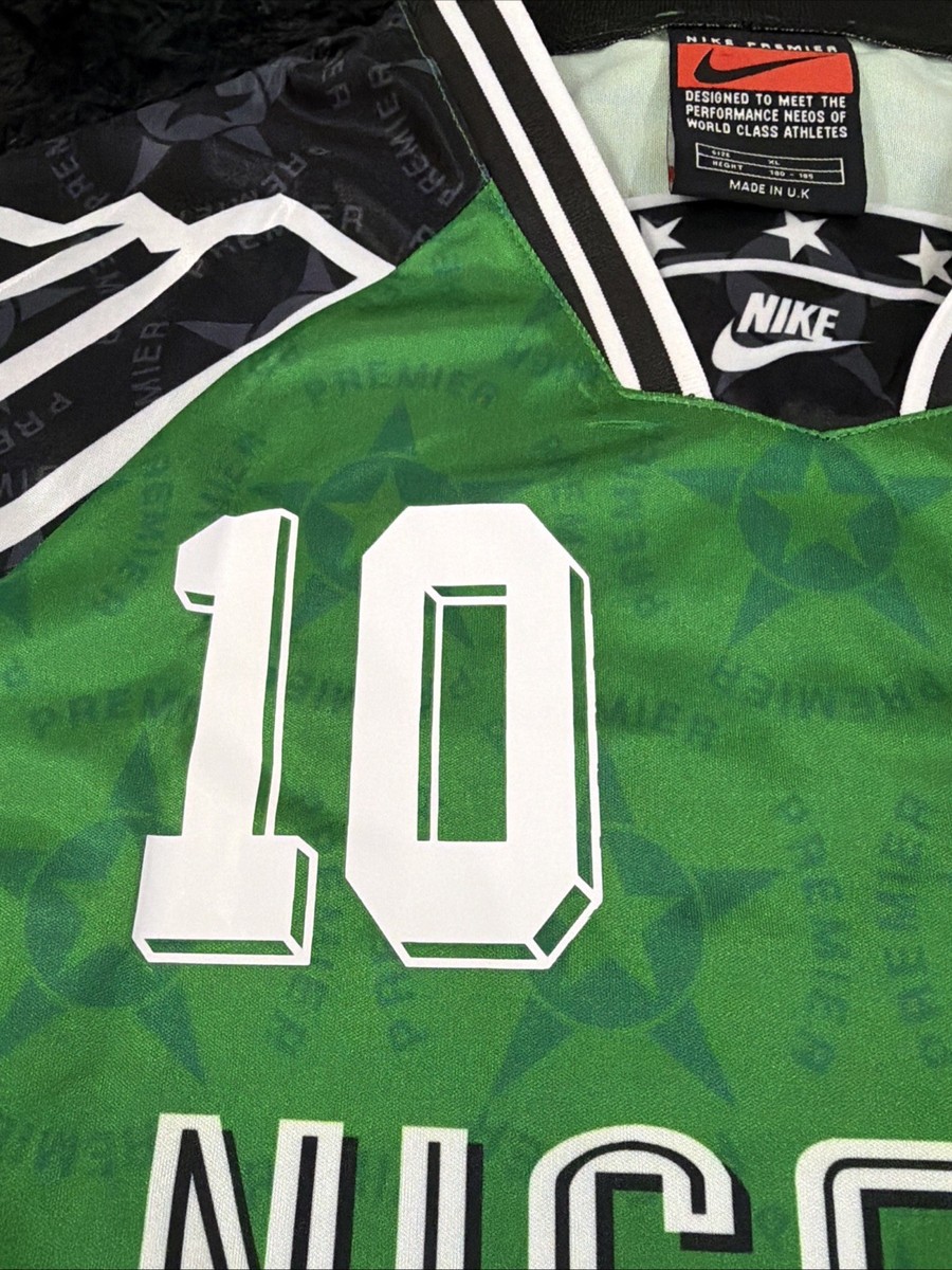 Nigeria 94/95 Home Fans Version Augustine Okocha Soccer Jersey | eBay