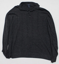 Dockers Men's Sweater Size 4XL Gray Long Sleeve Pullover