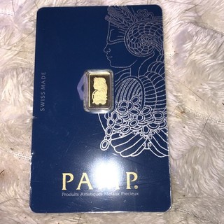 Pamp 1g Gold Bar Certified And Tested