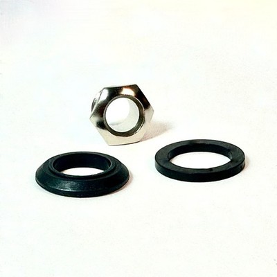 Input Output Jack Replacement Nut & Collar for Ampeg LIQUIFIER BASS CHORUS