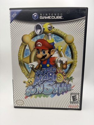 Super Mario Sunshine Nintendo GameCube CIB Complete w/ Manual Excellent Disc