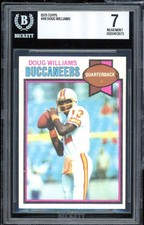 Doug Williams Rookie Card 1979 Topps #48 BGS 7. rookie card picture