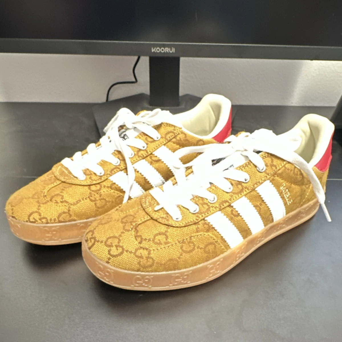 adidas Gucci x Gazelle GG Monogram for Sale | Authenticity