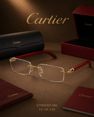 10% OFF - Cartier CT0052O 006 Eyewear Size 53 - 18 | eBay