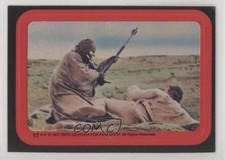 1977 Star Wars Stickers Tusken Raider Luke Skywalker Attacks Luke 17 1u6