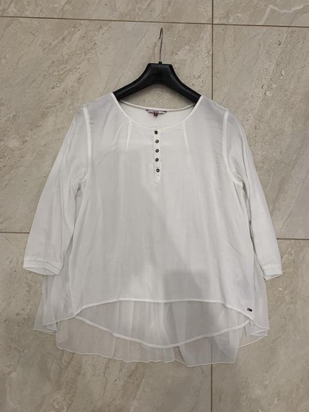 Women Tommy Hilfiger Shirt White 36 / S / 44