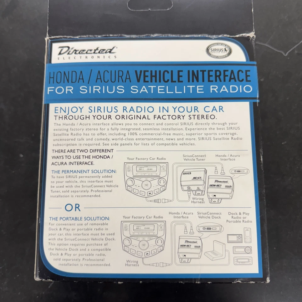 NEW Sirius HON-SC1 Honda Acura SiriusConnect Tuner Interface - HONSC1 - Image 3 of 4