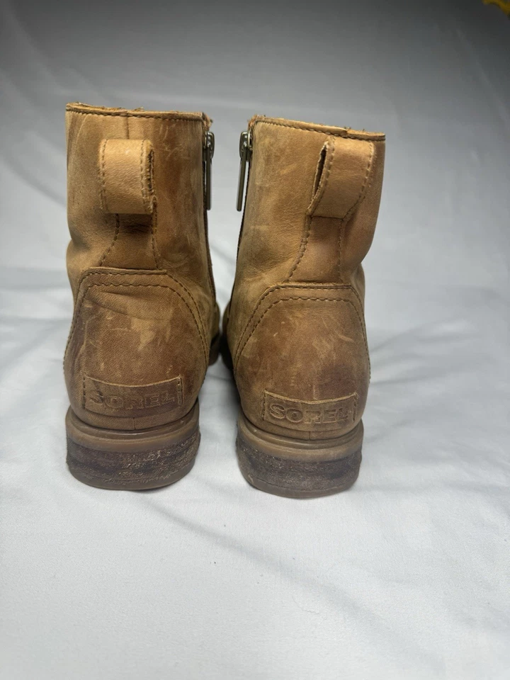 Sorel Women's Emelie III Zip Boot Brown Size 7 Waterproof - Image 4 of 4