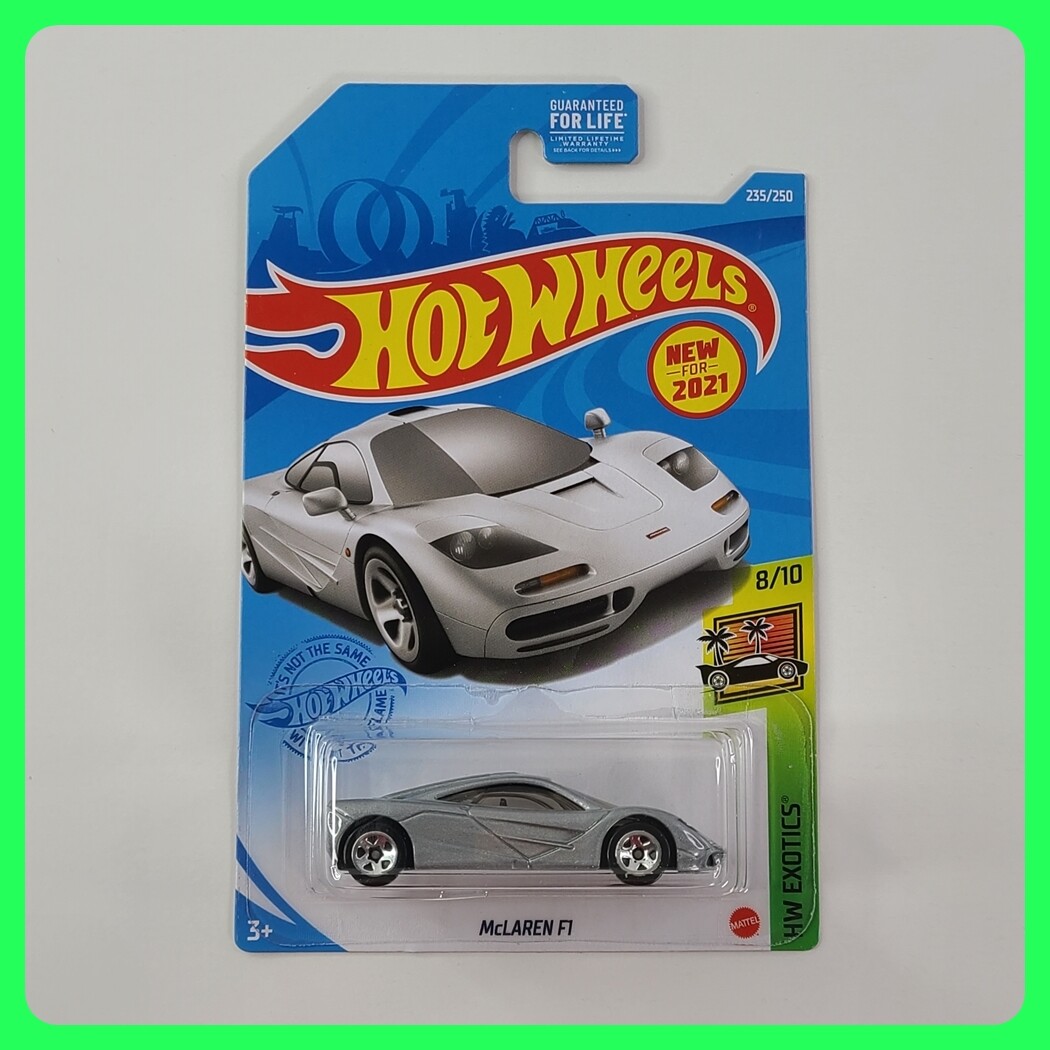 Hot Wheels - McLaren F1 (Metalflake Magnesium Silver) | eBay
