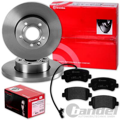 brembo BREMSSCHEIBEN + BELÄGE HINTEN für OPEL MOVANO B + RENAULT MASTER 3