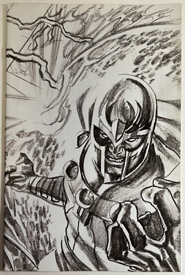 X-Men #26 1:100 Alex Ross Sketch Variant NM Magneto Marvel Comics 2023