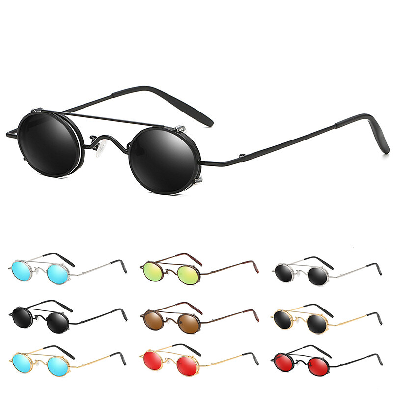 Small Round Metal Sunglasses - Retro John Lennon Inspired Style