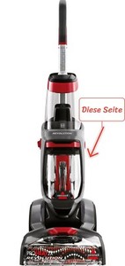 BISSELL 1858N Bürstenhalter Ersatzteil (Bilder schauen)