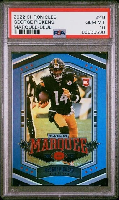 George Pickens Panini Chronicles Marquee #48 Blue