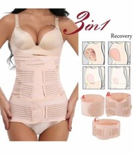 Postpartum Girdle C-Section Recovery Belt Back Support Belly Wrap Loss Shapewear