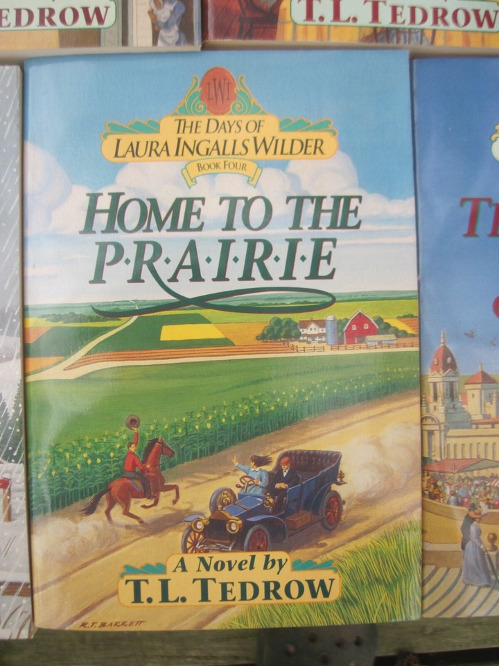 Little House on the Prairie PB Books by Laura Ingalls Wilder-6 & T.L