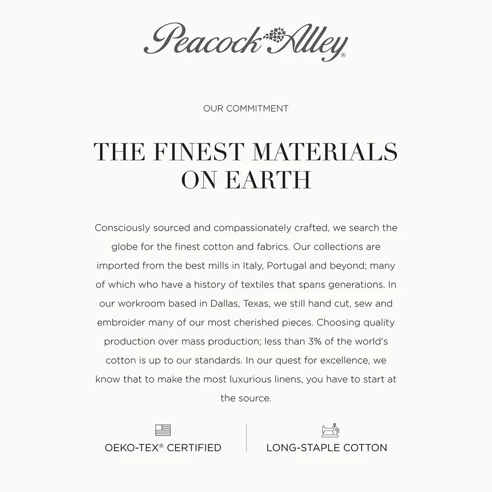 Peacock Alley Favorite Luxury Reversible Cotton Blanket for Year Around Use -... - Image 2 of 4