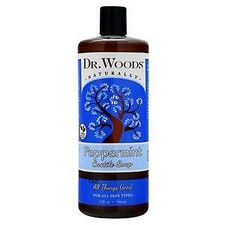 Dr. Woods Castile Soap Liquid Peppermint 32 fl.oz