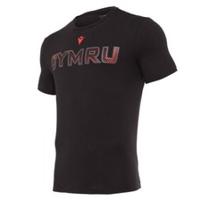 Macron Wales Rugby WRU 20 Travel Leisure T-shirt Top Mens Adults