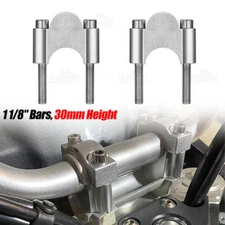 CNC Handlebar Riser Spacers 1 1/8" Bars 30mm Height For HONDA CRF450R 2019-2024