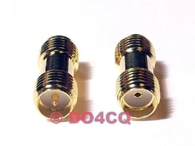 Adapter - SMA reverse (RP) Buchse auf SMA Buchse - Kupplung, Verbinder ( H05C )