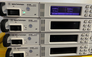 LOT OF 4 AGILENT TECHNOLOGIES N6700B Power Analyzers with N6753A POWER MODULES
