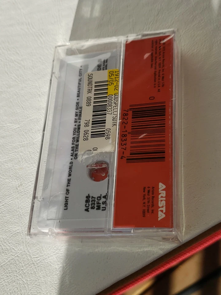 GODSPELL•• original motion picture soundtrack •• Cassette Tape sealed (A4) - Image 2 of 3