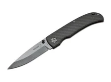 BOKER PLUS® Anti-Grav Pocket Knife 3.31" Ceramic Blade Carbon Handle - 01BO036