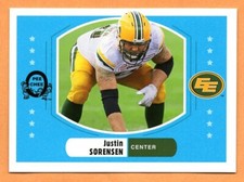 Justin Sorensen 2017 Upper Deck retro CFL card Edmonton Eskimos  South Carolina