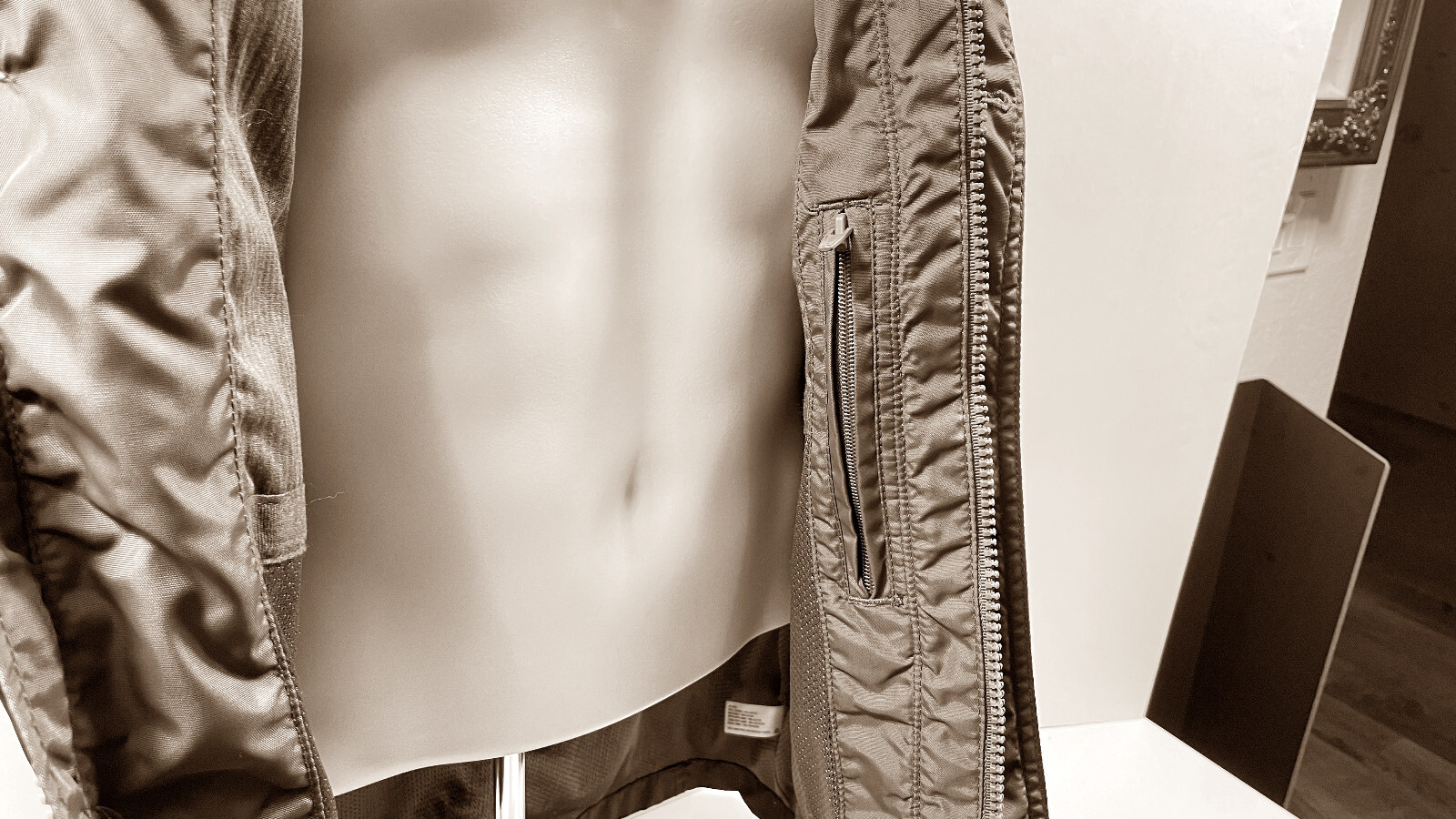 Gap Full Zip and Button Front Closure Cowlneck Ut… - image 12