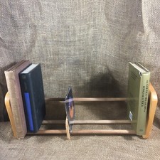 Napa Valley Box Co Wood Book CD DVD VHS Game Media Shelf Storage Organizer