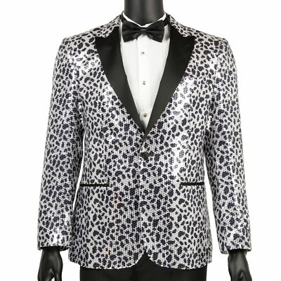 leopard print dinner jacket