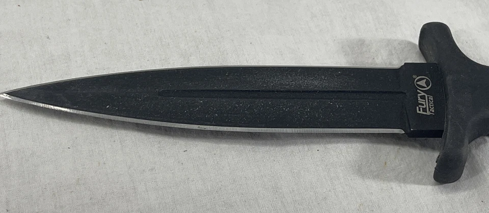 Тактический боевой нож с фиксированным лезвием 9 дюймов Fury с ножнами 65594 Китай - Изображение 3 из 4