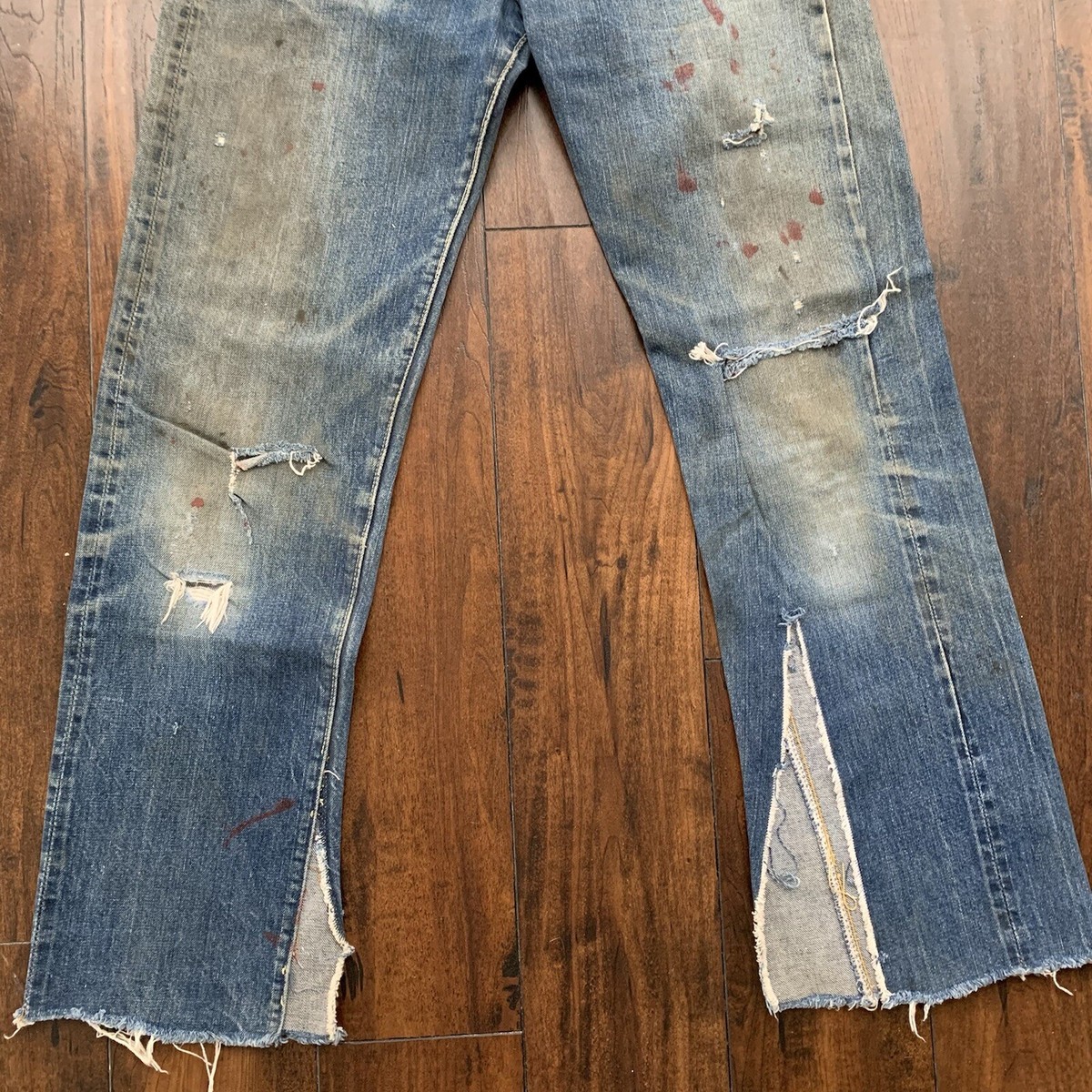 Vintage LEVIS 501 Big E Jeans Selvedge Redline 1960s 60s Vintage LEVIS 501 Big E Jeans Selvedge Redline 1960s 60s