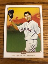 Daisuke Matsuzaka 2010 Topps 206 Red Sox Card #287   *3163*