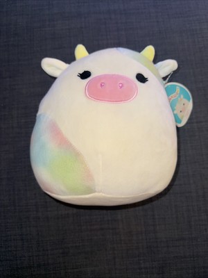 Squishmallows CANDESS 8'' tie dye COW  NWT RARE FAST FREE SHIPPING